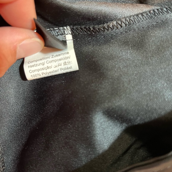 SHEIN Black faux leather  Biker Jacket size 6 - Picture 6 of 7